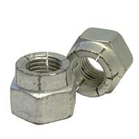 21FC-624C 3/8"-24 Flex Type Lock Nut, Light Hex, Full Height, Carbon Steel, Cadmium